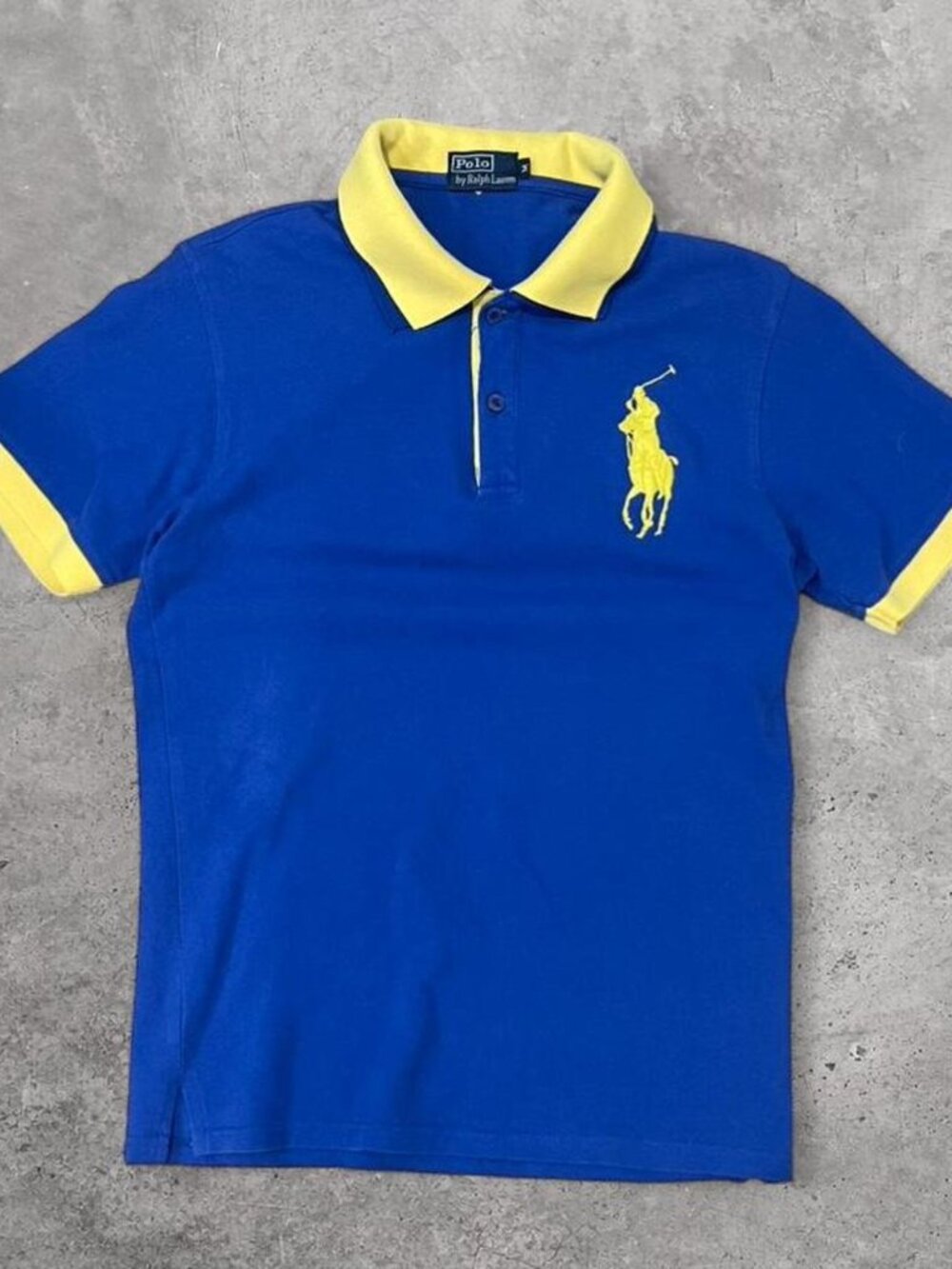 Ralph Lauren Polo shirt Big Pony Tee Blue T button up